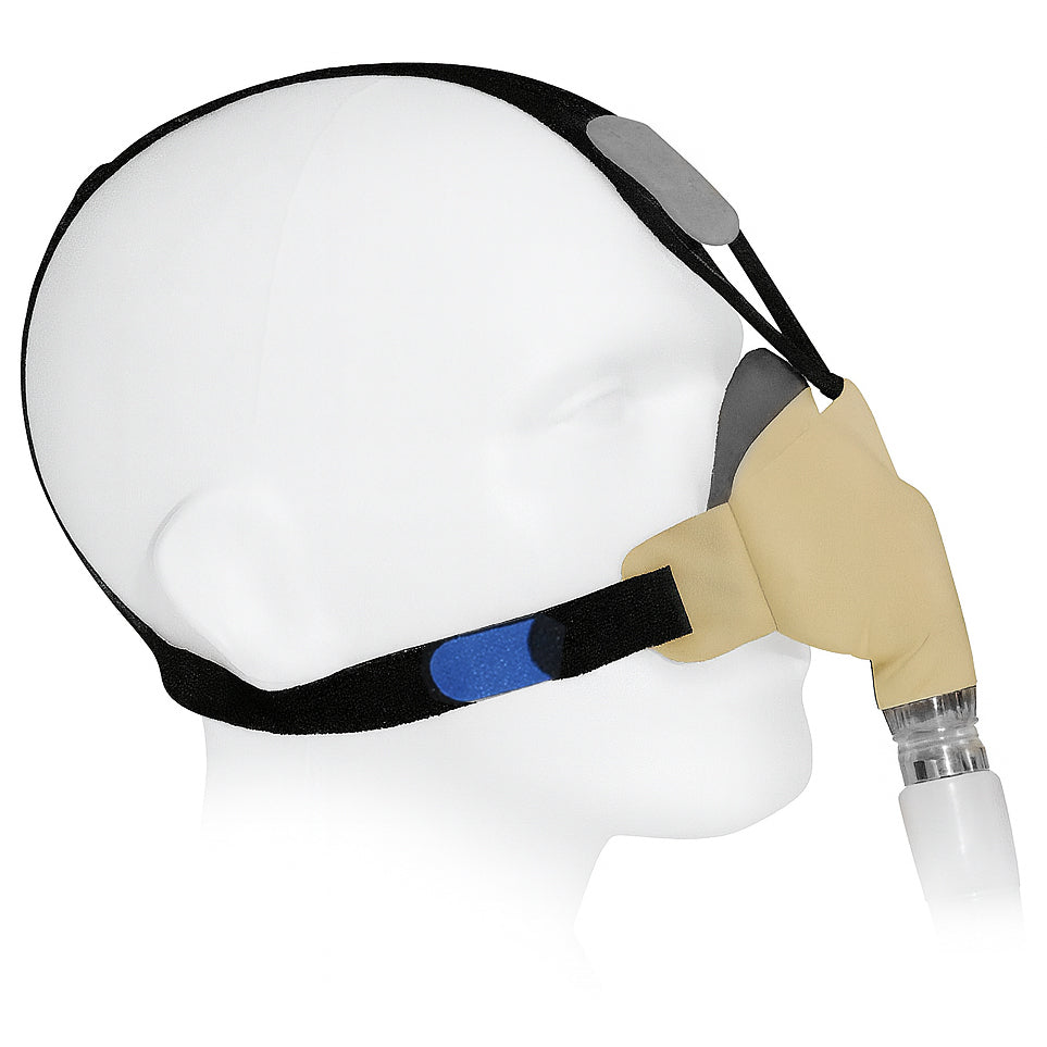 SleepWeaver Advance Soft Cloth Nasal CPAP Mask with Headgear