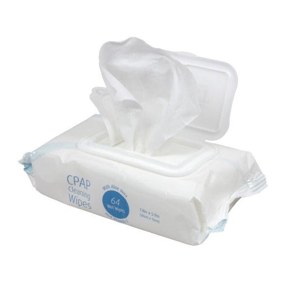 Sunset Healthcare Disposable CPAP Cleaning Wipes Flowpack