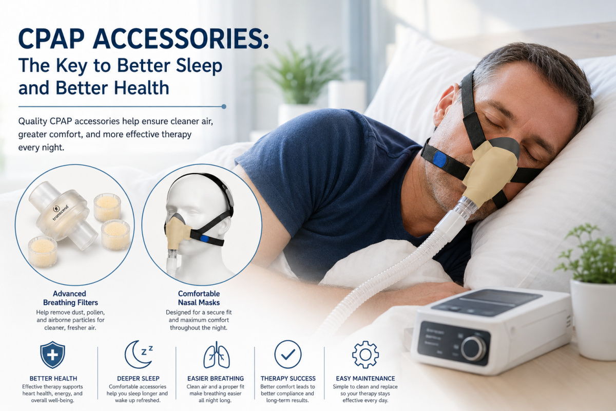 Transcend CPAP Accessories: Breathe Better, Sleep Better, Live Better