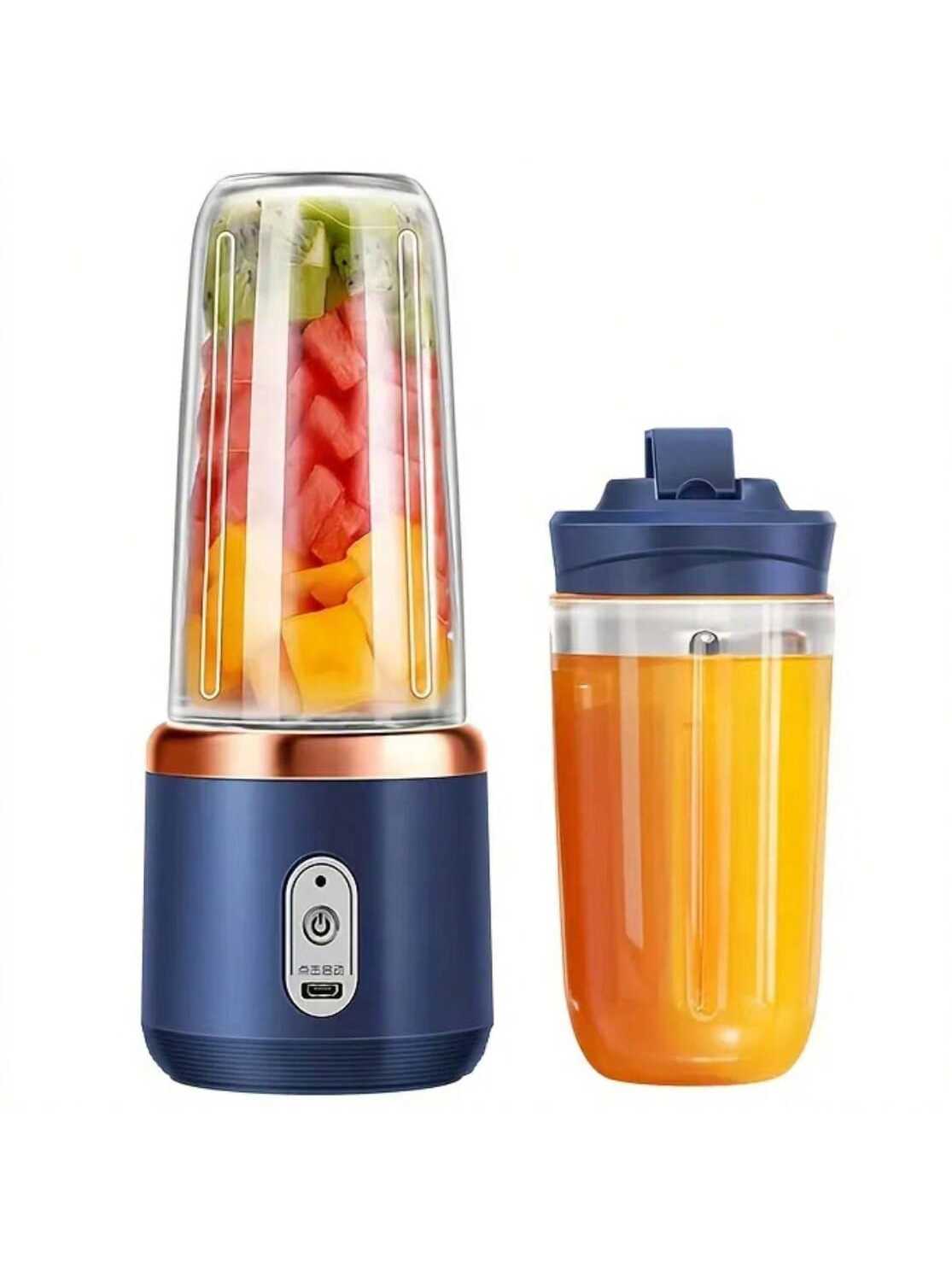 Portable Mini Juicer Blender – USB Rechargeable Smoothie & Juice Maker